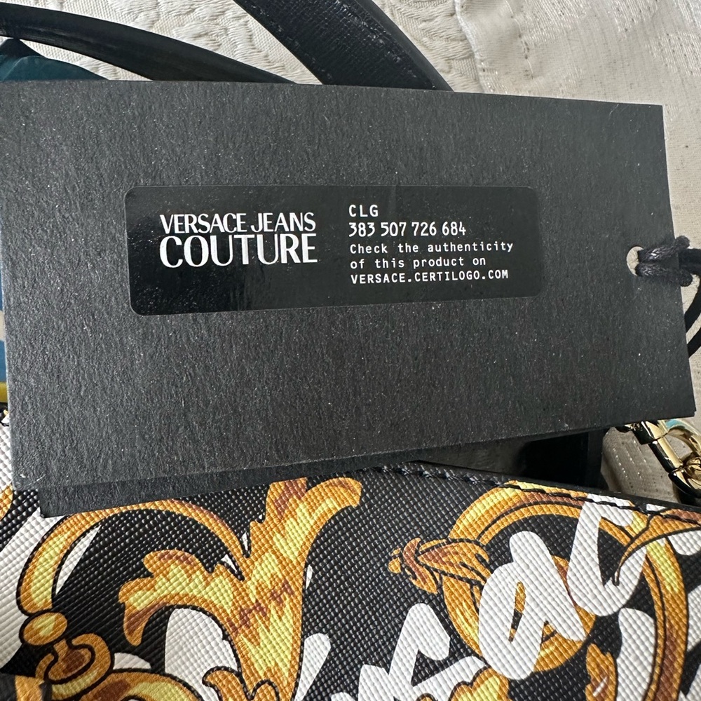 Versace Jeans Collection Women's Bag - Black and Gold